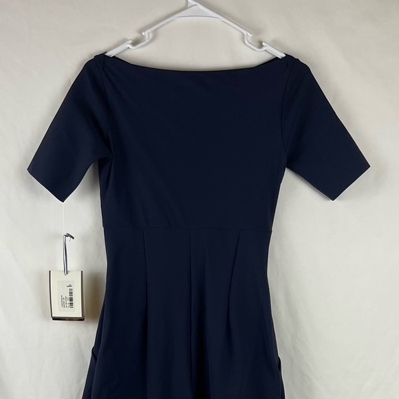 Chiara Boni Navy Luxury Designer Wide Leg Jumpsuit NWT 8 - Picture 6 of 16